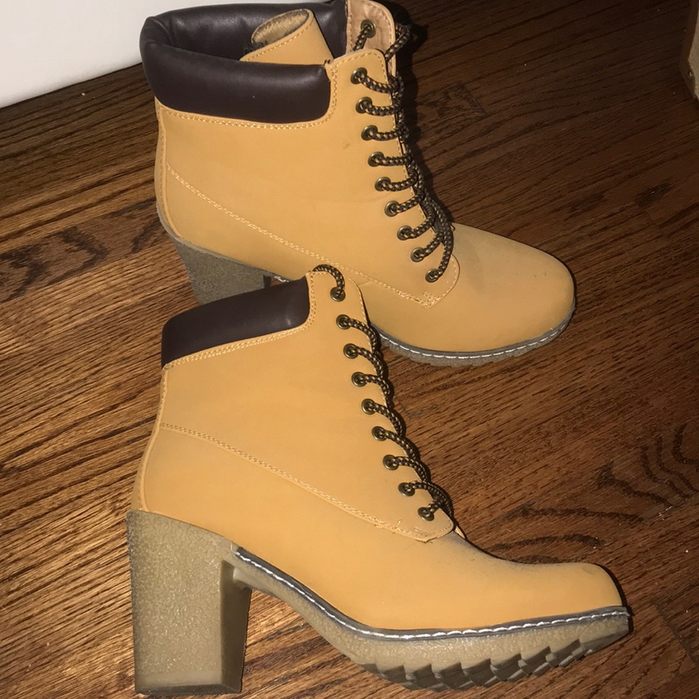 Tan Booties